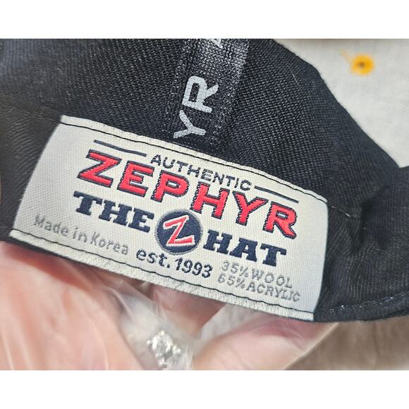 Boston Bruins Vintage Zephyr Wool Blend Embroidered logo. MadeInKorea Adjustable - Picture 6 of 16